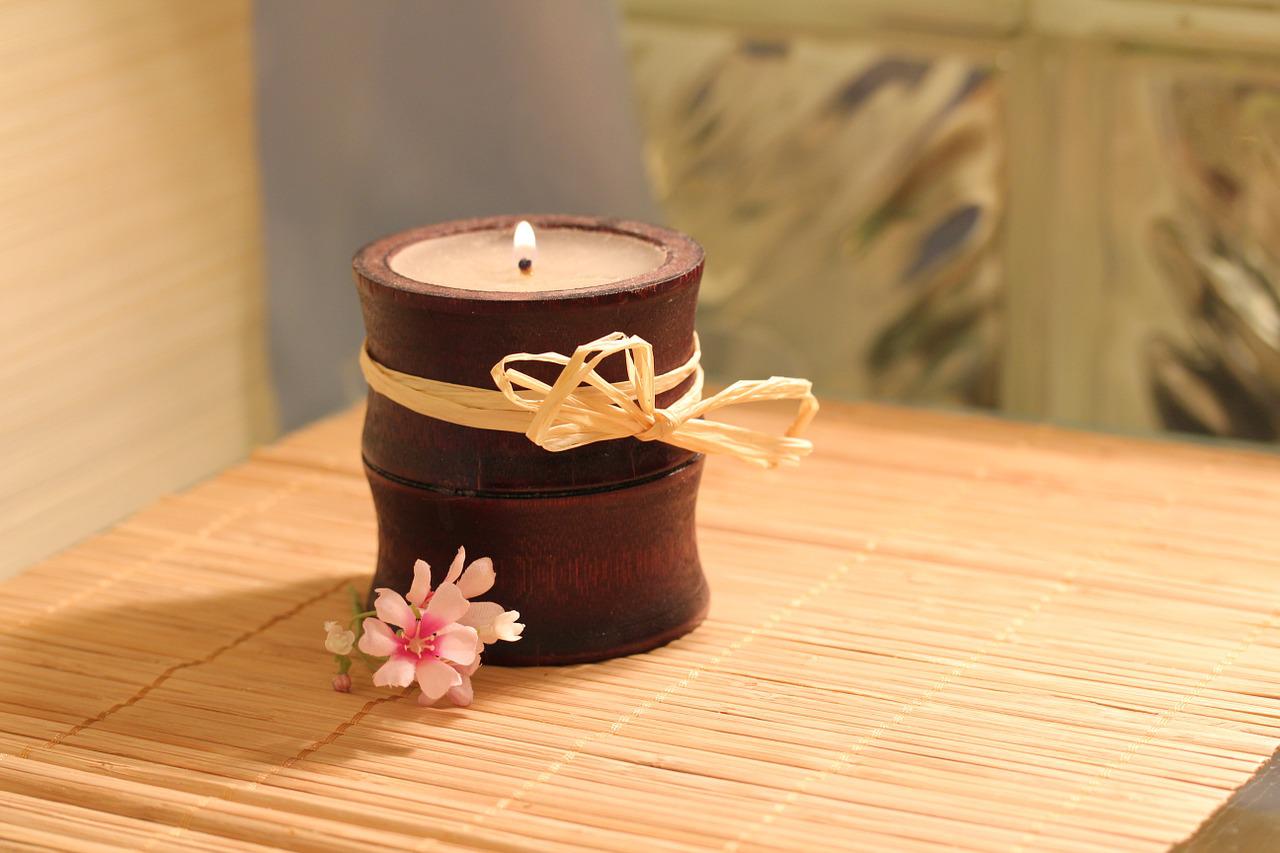 image of Bamboo candle